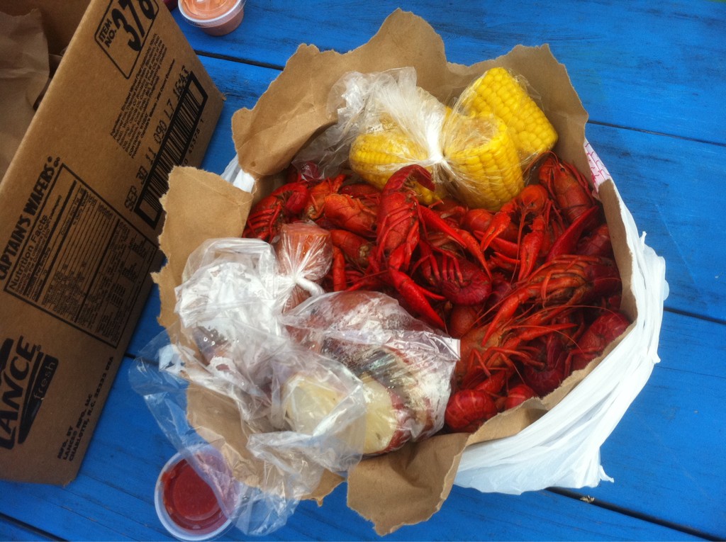 Just another crawfish dinner unboxing.