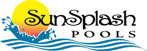 SunSplash Pools Logo & Advertising